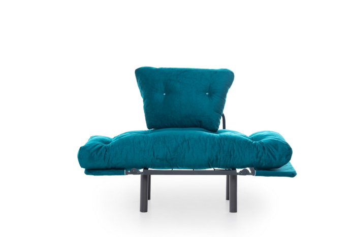 Atelier Del Sofa Nitta Single - Verde petróleo Atelier Del Sofa Nitta Single - Verde petróleo